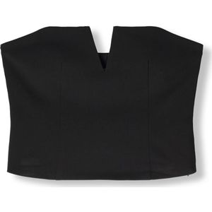 Omoda, Dames, Tops, Zwart, Maat: S