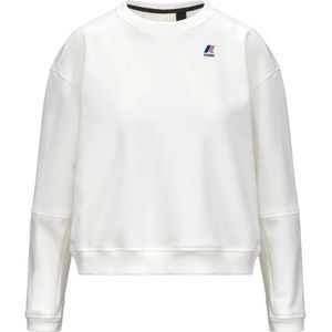 K-Way, Dames, Sweatshirts & Hoodies, Wit, Maat: L Katoen,