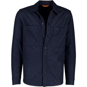 Boss - Overshirt - Donkerblauw - Normale Fit