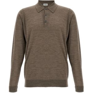 John Smedley, Heren, Truien, Bruin, Maat: L Wol,