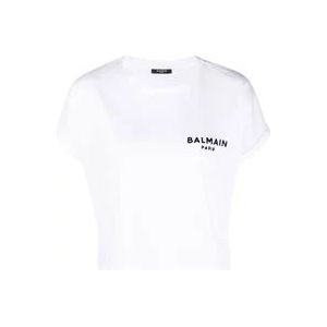 Balmain T-Hemden , White , Dames , Maat: M