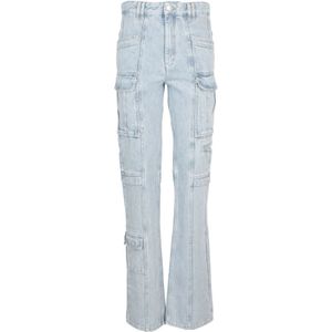 Isabel Marant, Dames, Jeans, Blauw, Maat: XS Katoen,