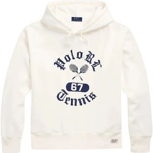 Ralph Lauren, Heren, Sweatshirts & Hoodies, Wit, Maat: 2XL Katoen,