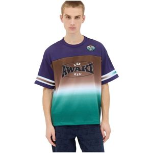 Awake NY, Heren, Tops, Veelkleurig, Maat: S Poliester,