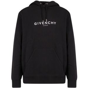 Givenchy, Heren, Sweatshirts & Hoodies, Zwart, Maat: 2XS Katoen,