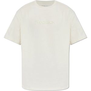 JW Anderson, Heren, Tops, Beige, Maat: S Katoen,