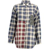 Desigual - Pame - Denim Overhemd - Oversized - Gerecycled Katoen - Lange Mouwen