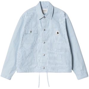 Carhartt Wip, Heren, Jassen, Blauw, Maat: S