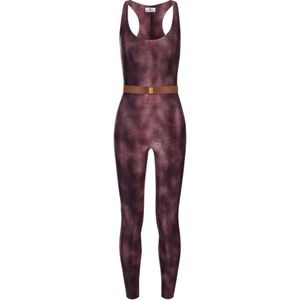 Elisabetta Franchi, Dames, Jumpsuits & Playsuits, Rood, Maat: S Polyamide,