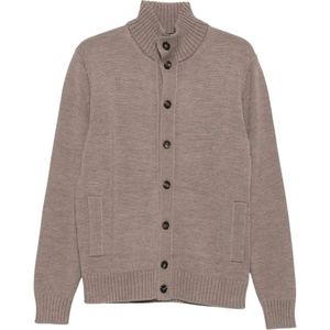 Zanone, Heren, Truien, Bruin, Maat: S