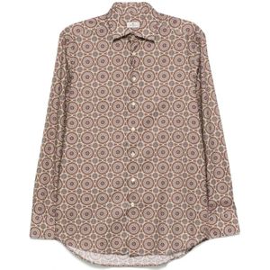 Etro, Heren, Overhemden, Veelkleurig, Maat: 3XL Katoen,