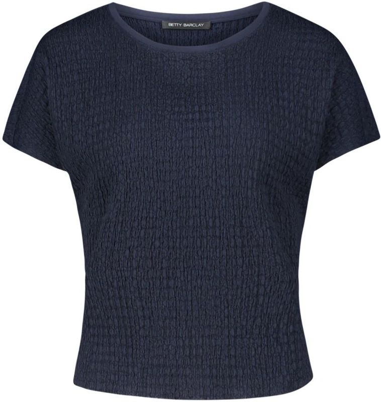 Betty Barclay - Casual Gestructureerd Shirt - Blauw - Dames