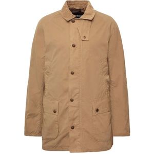 Barbour, Heren, Jassen, Bruin, Maat: S Katoen,