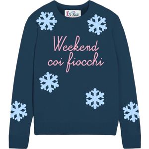 MC2 Saint Barth, Dames, Truien, Blauw, Maat: M