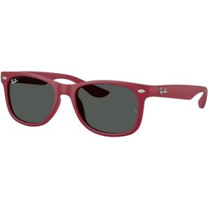 Ray-Ban - RJ9052S Junior New Wayfarer - Zonnebril - Rood - Nylon