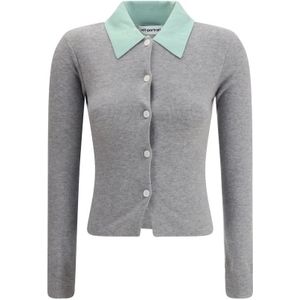 Self Portrait, Dames, Truien, Grijs, Maat: XS Wol,