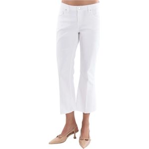 Don The Fuller, Dames, Jeans, Wit, Maat: W27 Katoen,