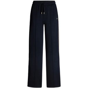 JOOP! Broek 'Talina'  nachtblauw / rood / wit