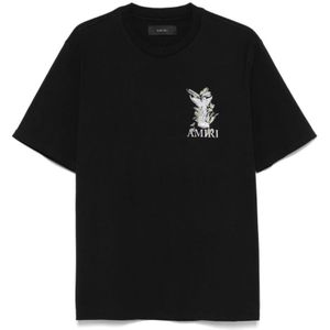 Amiri, Heren, Tops, Zwart, Maat: M