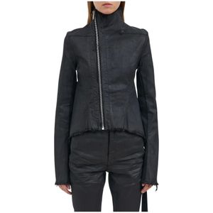 Rick Owens, Dames, Jassen, Zwart, Maat: S Katoen,