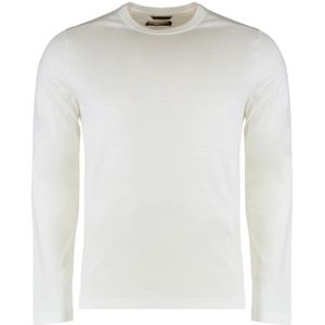 Moorer, Heren, Tops, Wit, Maat: XL Katoen,