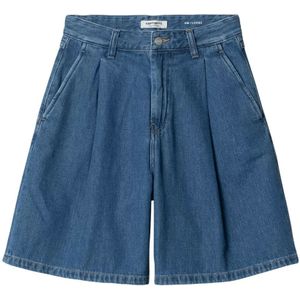 Carhartt WIP - Korte Broeken - Blauw - Denim