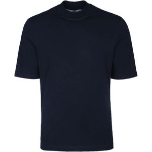 Brunello Cucinelli, Heren, Tops, Blauw, Maat: M