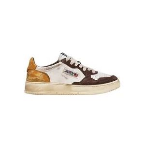 Autry Vintage Medalist Sneaker , Brown , Heren , Maat: 41 EU