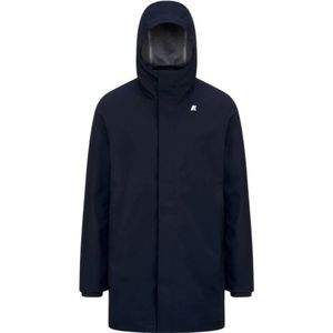 K-Way Marlyn Jas - Blue Depth-Blue - Lichtgewicht - Hoogwaardige Stof