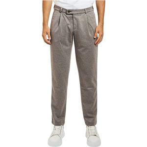 Pantalon - Bruin - Flexcity Jersey Stretch - Tapered Fit