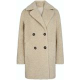 Soyaconcept - Double-breasted Jas - Beige - Dames