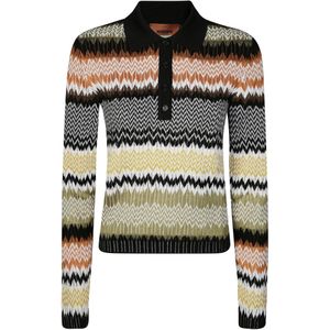 Missoni, Dames, Truien, Veelkleurig, Maat: S