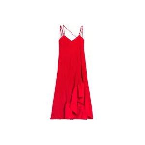 Lanvin Midi Jurken , Red , Dames , Maat: S