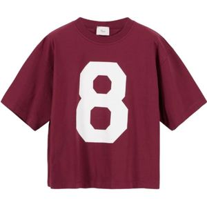 8Pm, Dames, Tops, Rood, Maat: M Katoen,