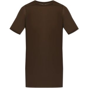 Rick Owens, Heren, Tops, Bruin, Maat: S Zijde,