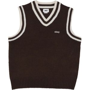 Obey, Heren, Truien, Bruin, Maat: XL Wol,