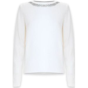 Kocca, Dames, Truien, Wit, Maat: L Wol,
