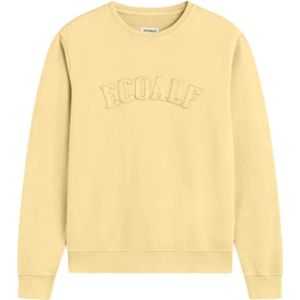 Ecoalf, Heren, Sweatshirts & Hoodies, Geel, Maat: S