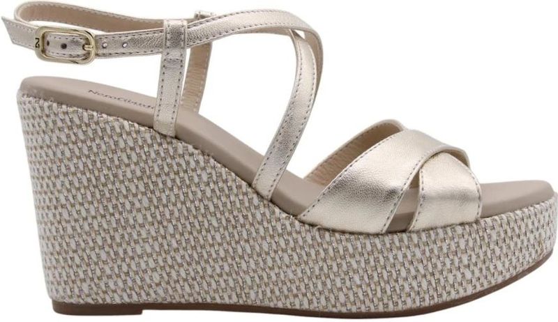 Nerogiardini - Zela - Sandalen - Geel - Sleehak