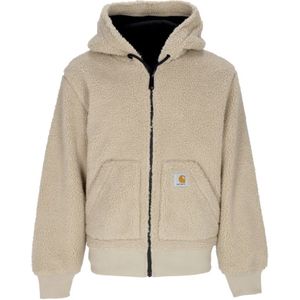 Carhartt Wip, Heren, Sweatshirts & Hoodies, Beige, Maat: L Poliester,