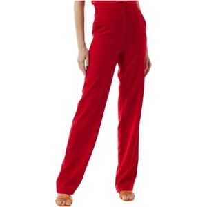 Silvian Heach, Dames, Broeken, Rood, Maat: S Poliester,