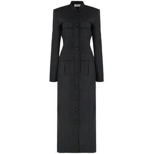 Les Filles d'Eva, Dames, Jurken, Zwart, Maat: S Wol,