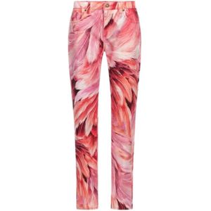 Roberto Cavalli, Dames, Jeans, Veelkleurig, Maat: S Katoen,