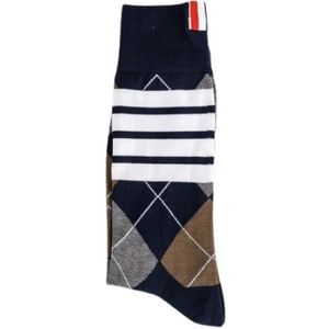 Thom Browne, unisex, Ondergoed, Blauw, Maat: ONE Size Katoen,