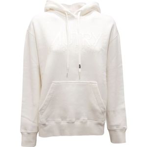 Autry, Dames, Sweatshirts & Hoodies, Wit, Maat: S Fleece,