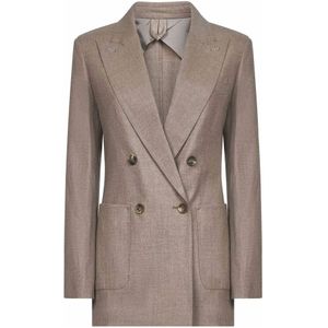 Max Mara, Dames, Jassen, Roze, Maat: XS Kasjmier,