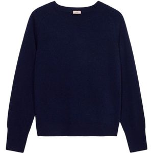 Oltre, Dames, Truien, Blauw, Maat: S/M Kasjmier,