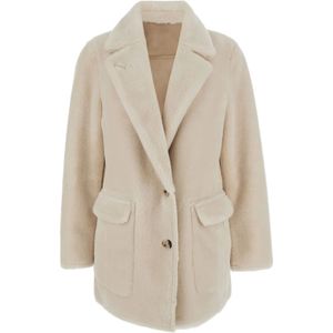 Urbancode, Dames, Jassen, Wit, Maat: S Suède,