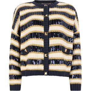 Valentino Garavani, Dames, Truien, Veelkleurig, Maat: XL Katoen,