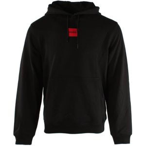 Hugo, Heren, Sweatshirts & Hoodies, Zwart, Maat: S Katoen,